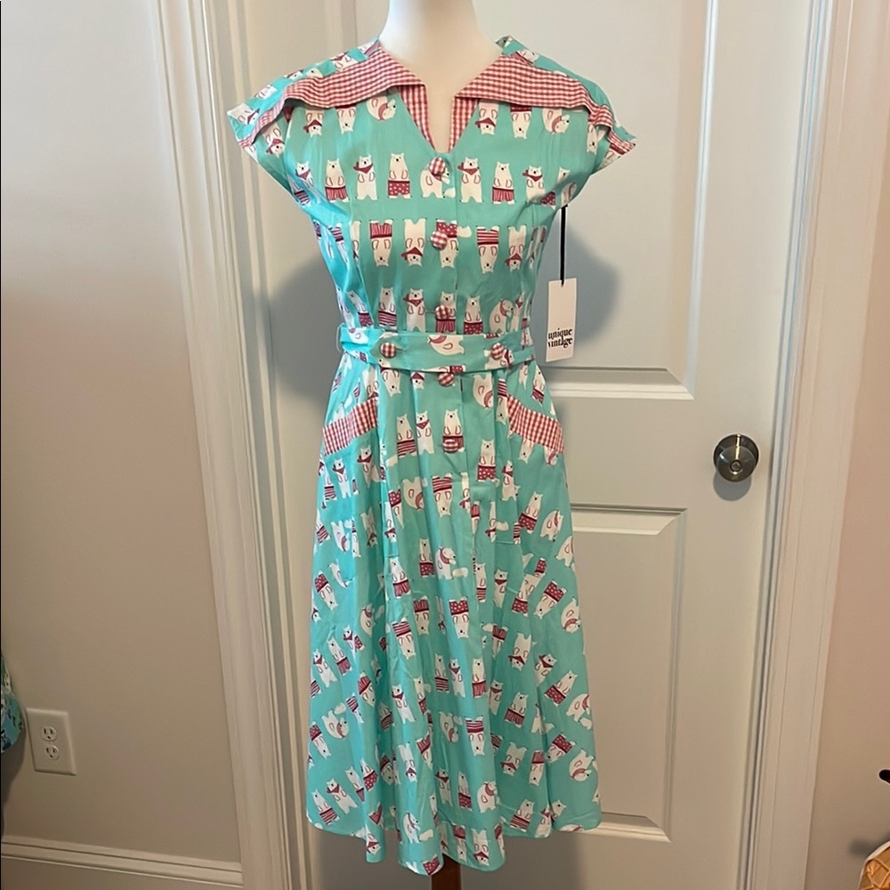 NWT Unique Vintage Polar Bear Dress 👗